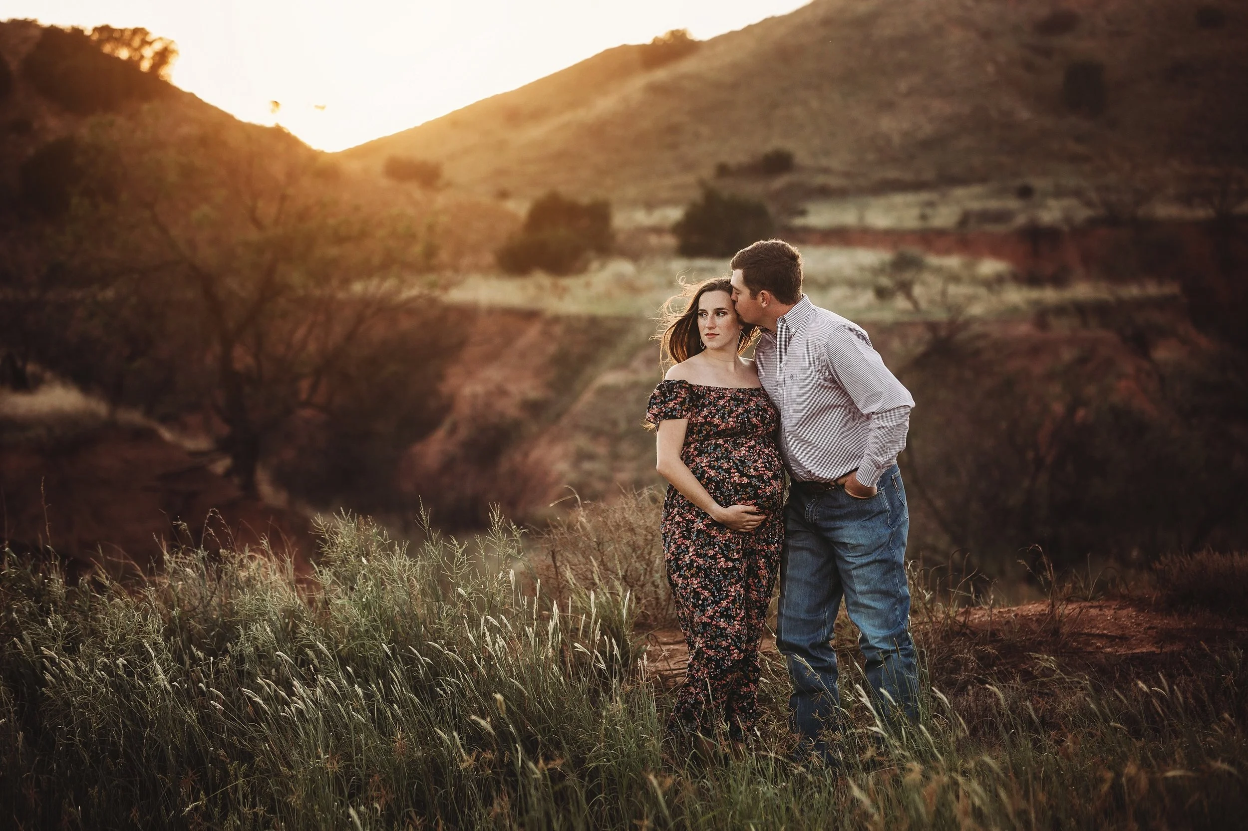 Amy +Josh {Lubbock, Texas Maternity Photography}