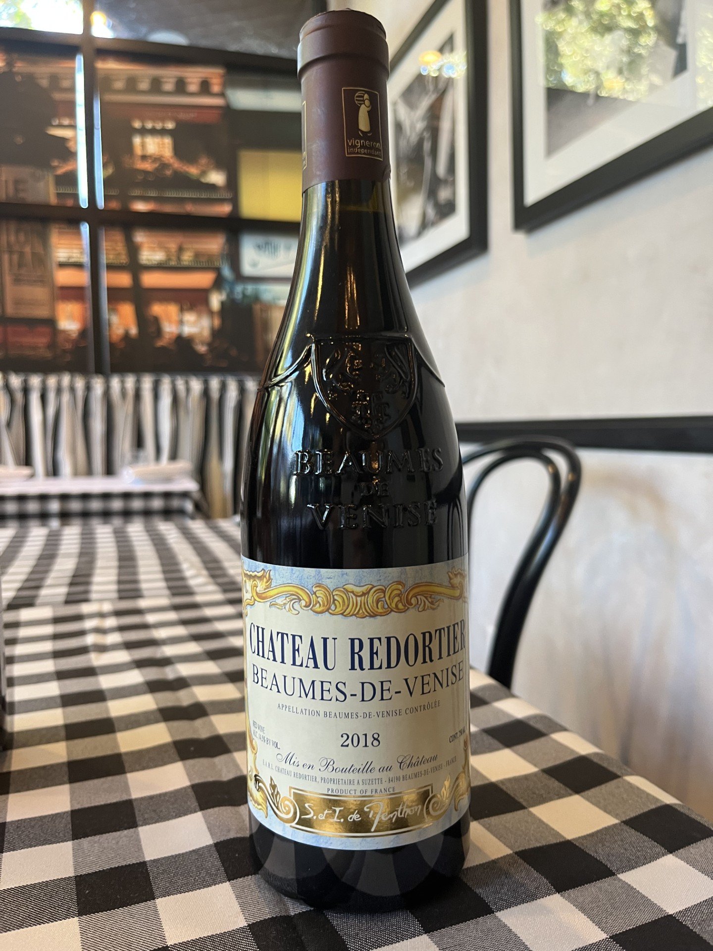 Chateau Redortier Beaumes de Venise 2018