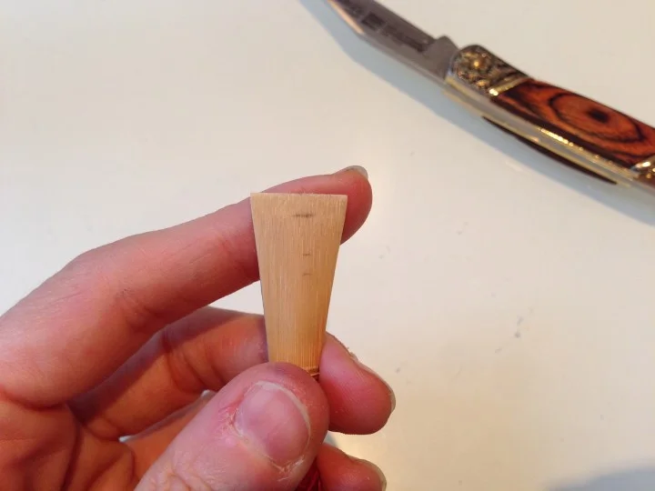Blending complete: sanding line is no longer visible