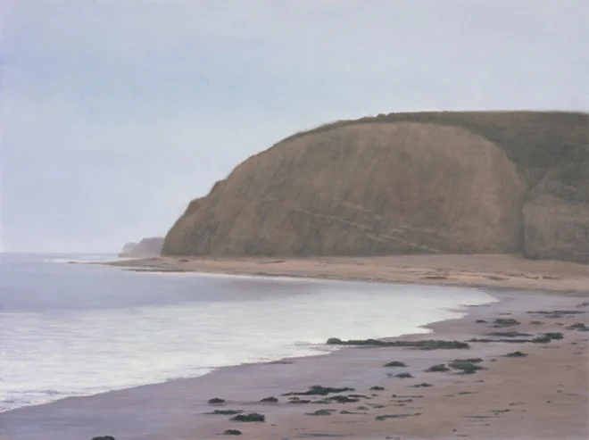 Big Drakes, Hollister Ranch  14 x 18"  oil on panel  2010