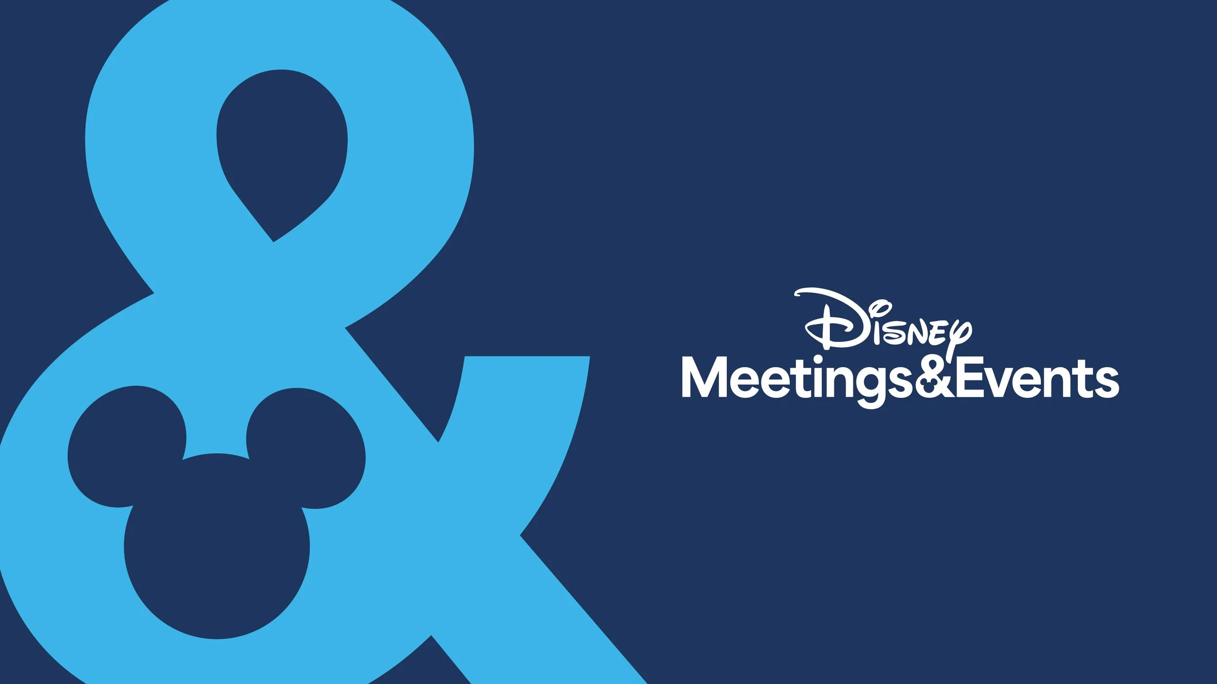 Disney Meetings and Events