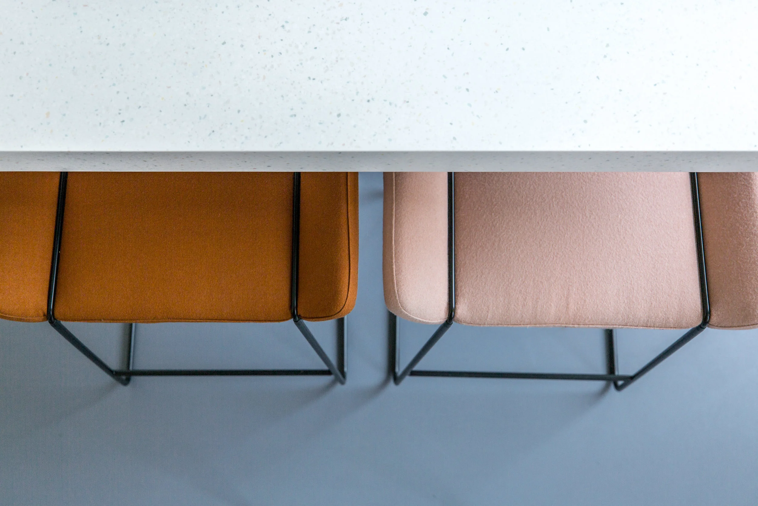 Corian dining table custom design