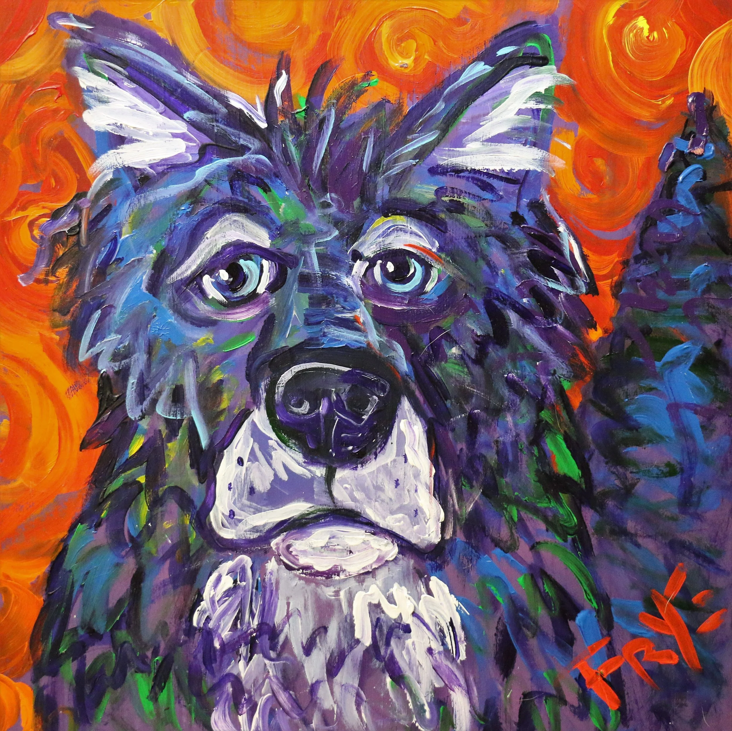 The Hound of Summer Painting by Charlie Frye .jpg