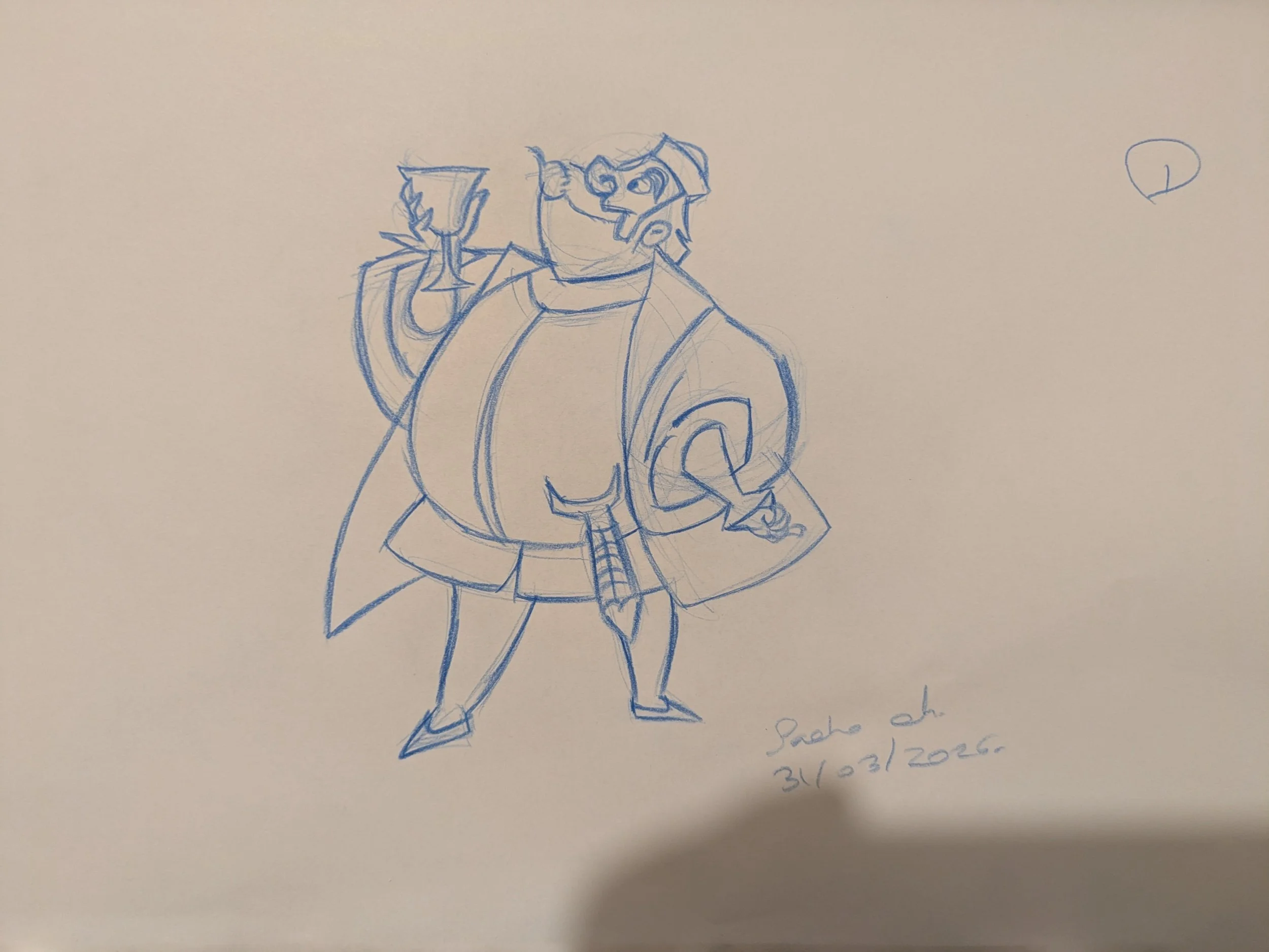 Inspired by Disney's Sleeping Beauty film production drawing.