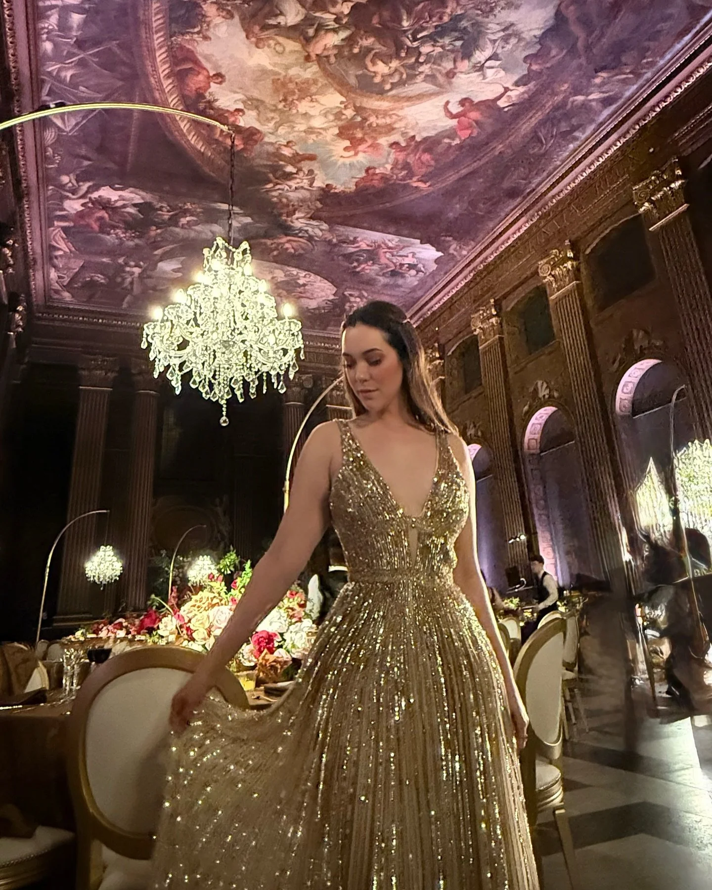 Had the honor of singing at Painted Hall at the @oldroyalnavalcollege in London this week! 

A true English Vision! 🏴󠁧󠁢󠁥󠁮󠁧󠁿☁️💐🎤

Thank you @elanartists and the UK team for having me!