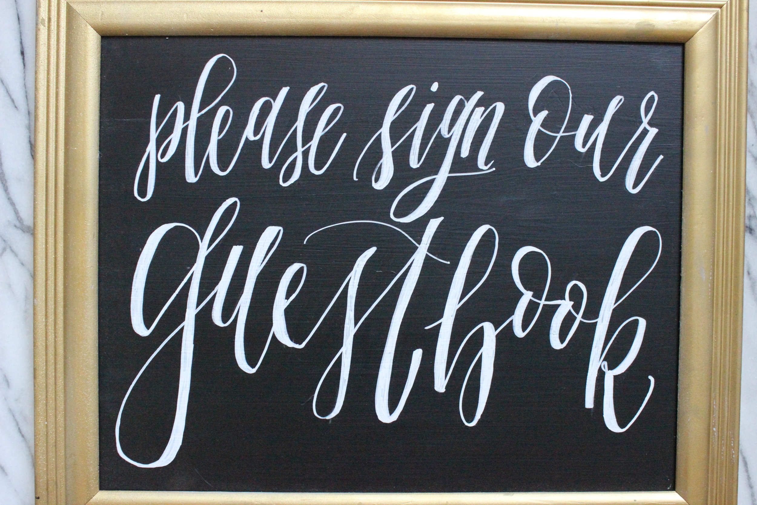 Guestbook Sign | Miranda Writes
