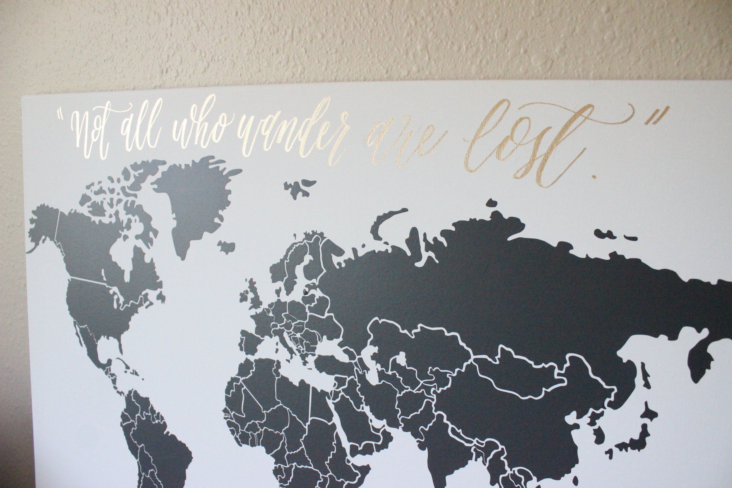 Map Calligraphy | Miranda Writes: Calligraphy and Hand Lettering 