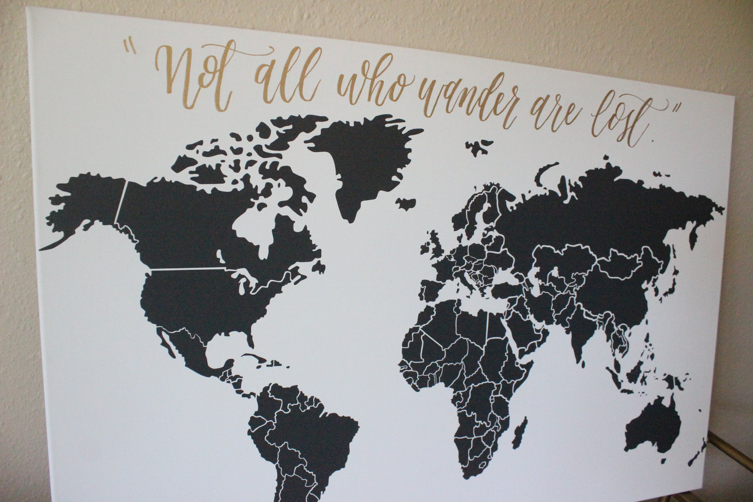 Map Calligraphy | Miranda Writes: Calligraphy and Hand Lettering 