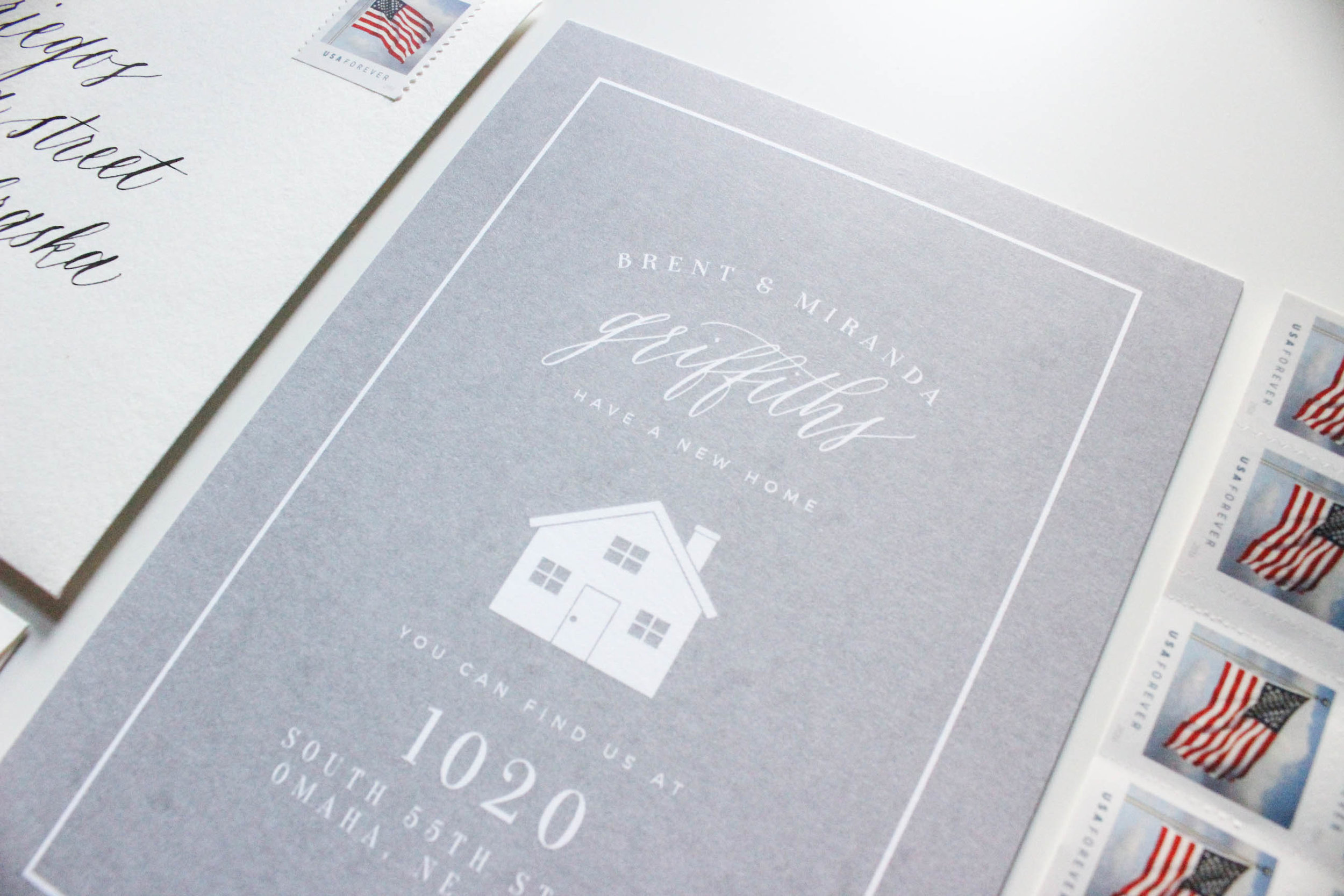 Moving Announcements | Miranda Writes Calligraphy + Hand Lettering