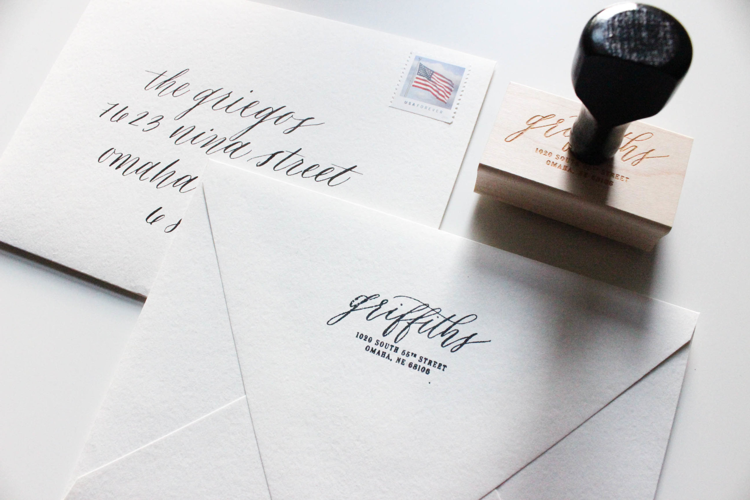 Moving Announcements | Miranda Writes Calligraphy + Hand Lettering