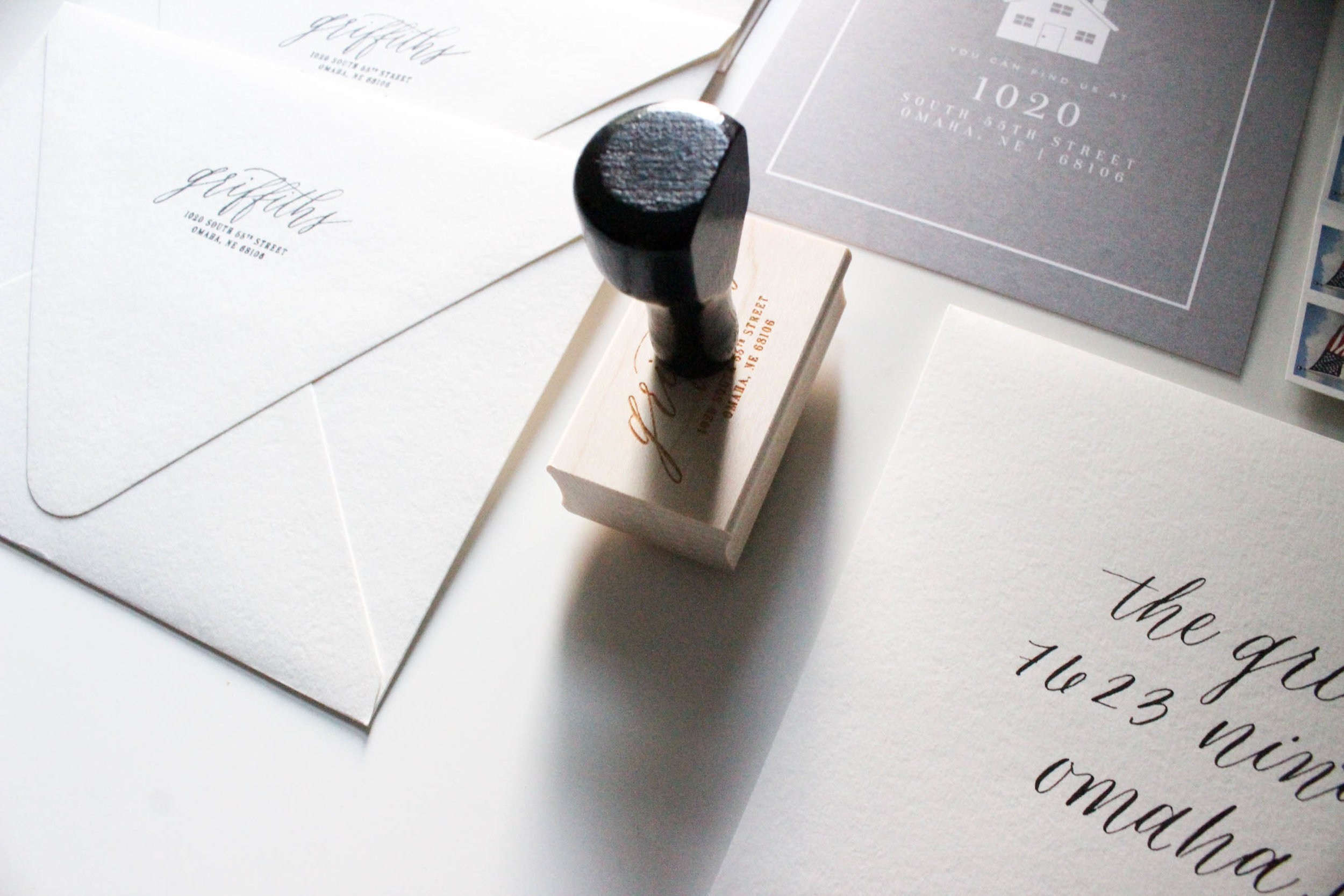 Moving Announcements | Miranda Writes Calligraphy + Hand Lettering