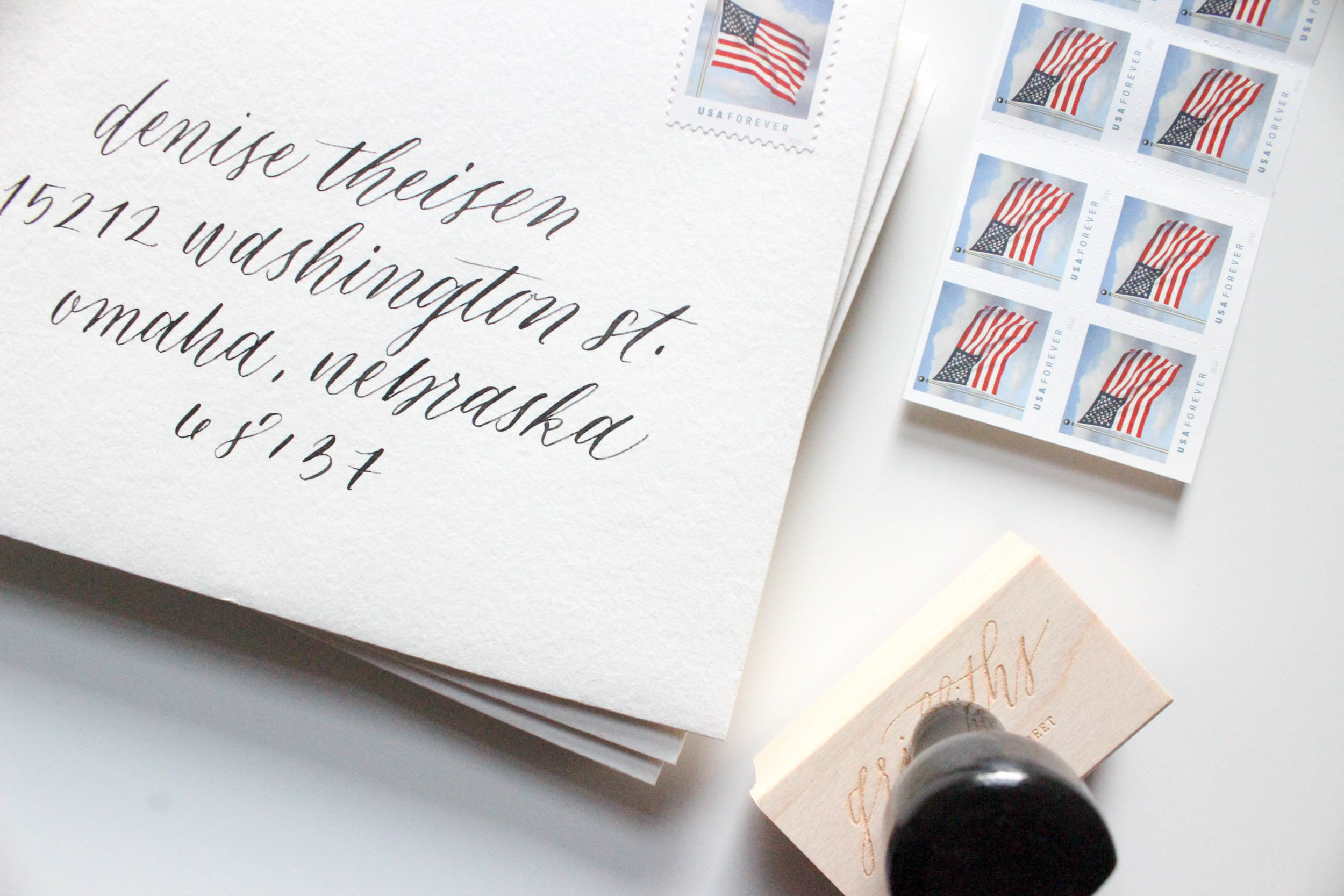 Moving Announcements | Miranda Writes Calligraphy + Hand Lettering