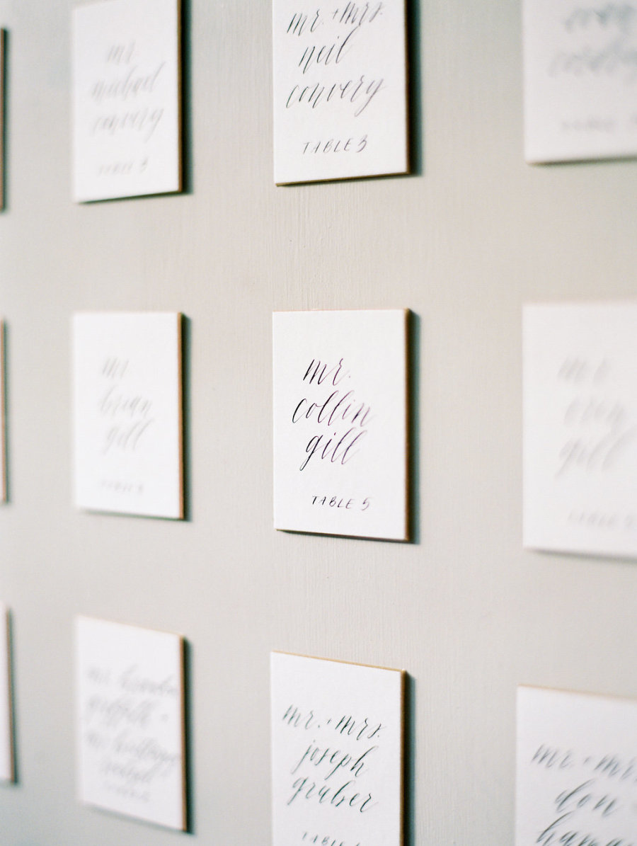 Miranda Writes | Calligraphy + Wedding Invitations | Style Me Pretty