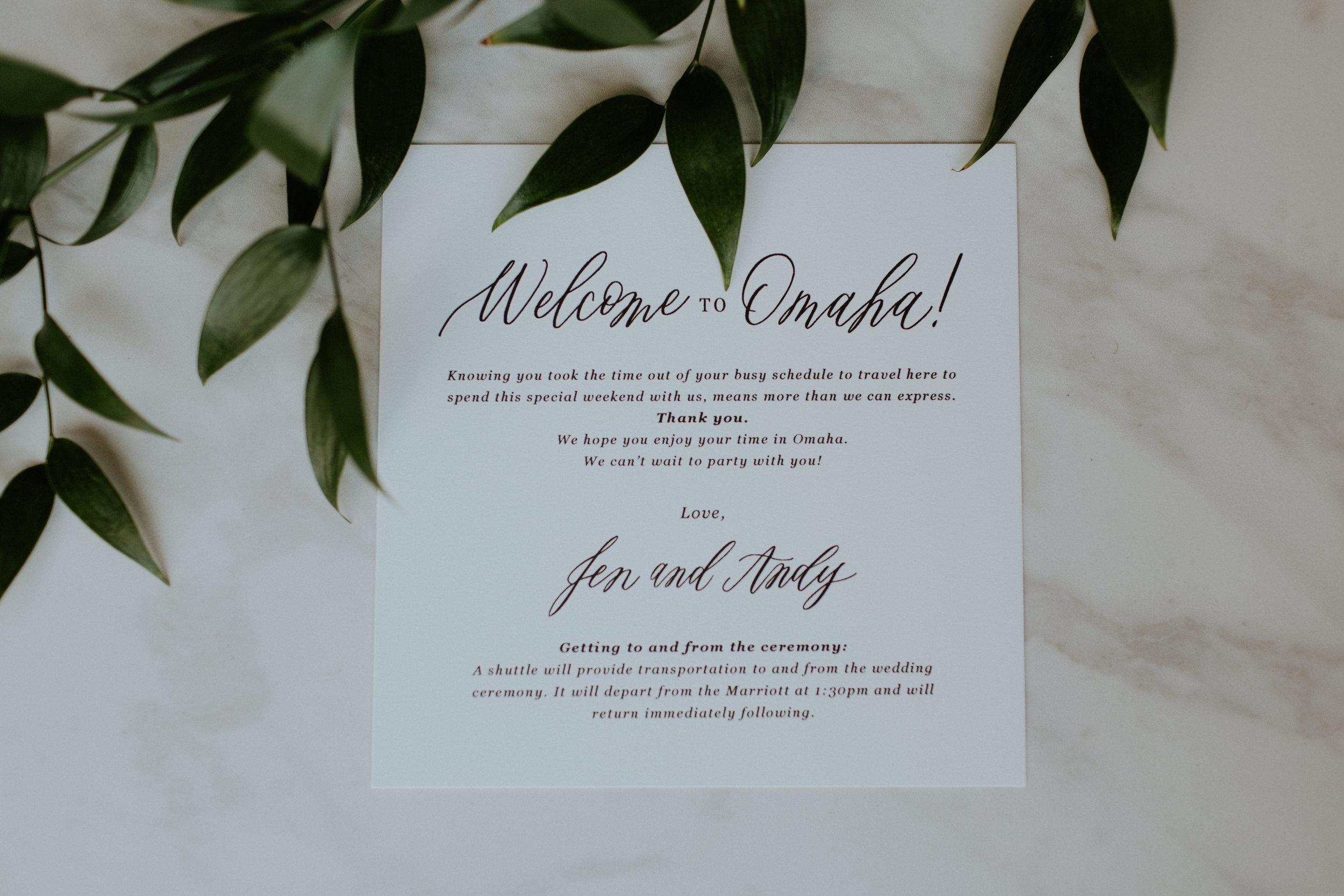 Real Wedding: Jen and Andy - Downtown Omaha | Miranda Writes 