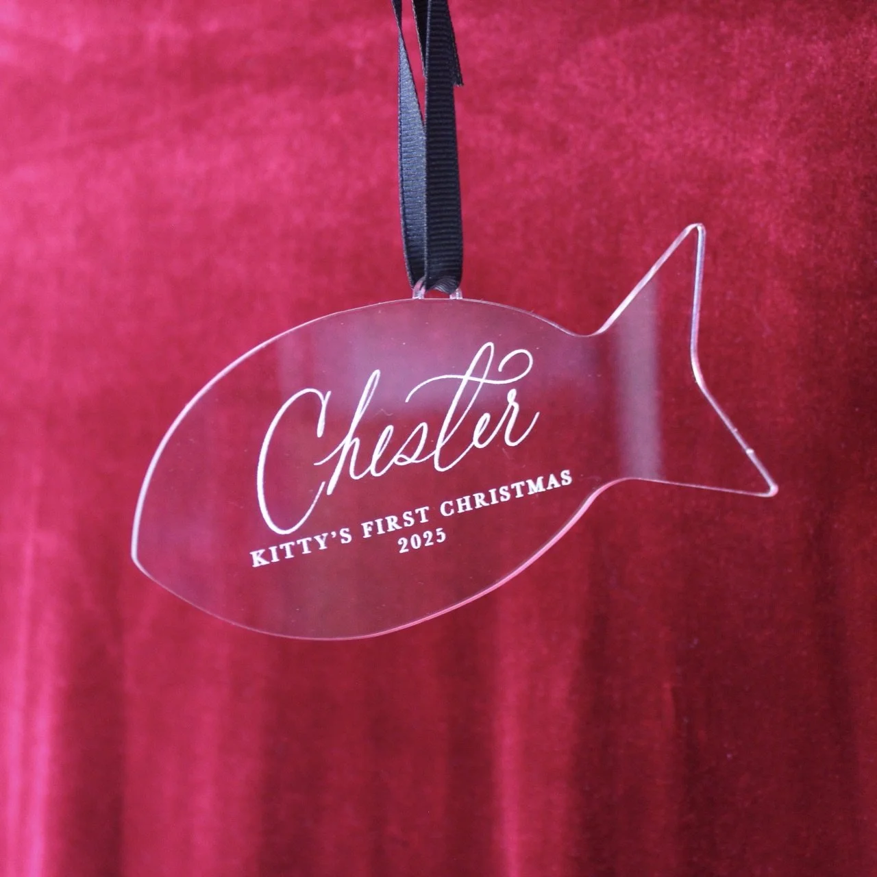 Kitty's First Christmas Ornament