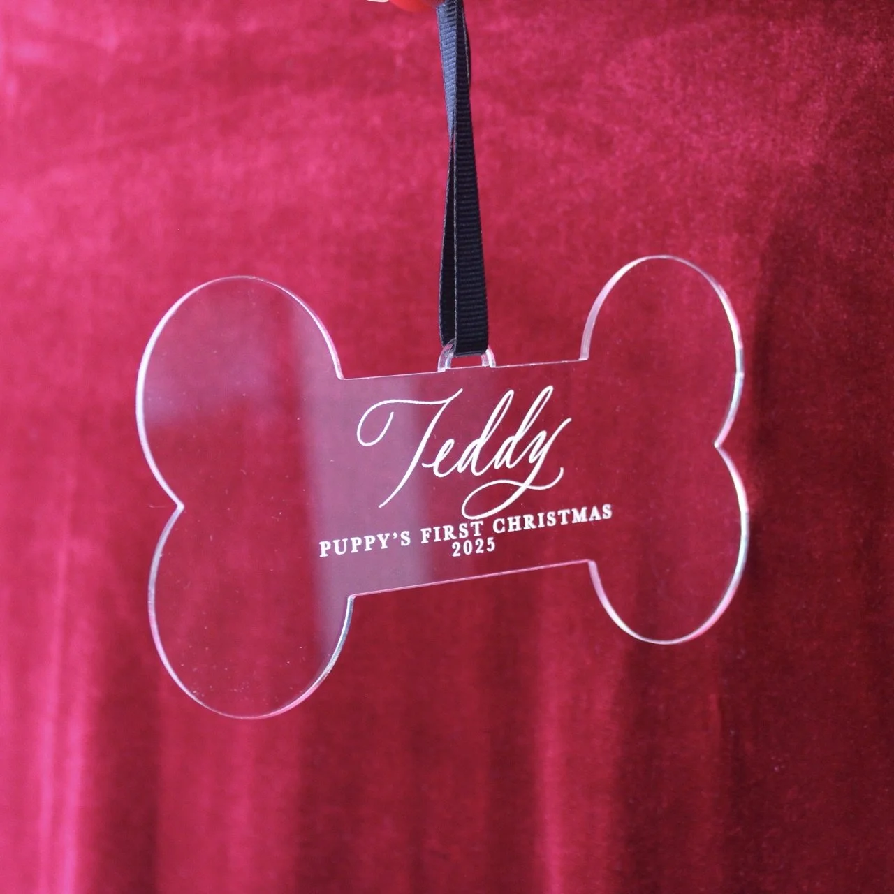 Puppy's First Christmas Ornament