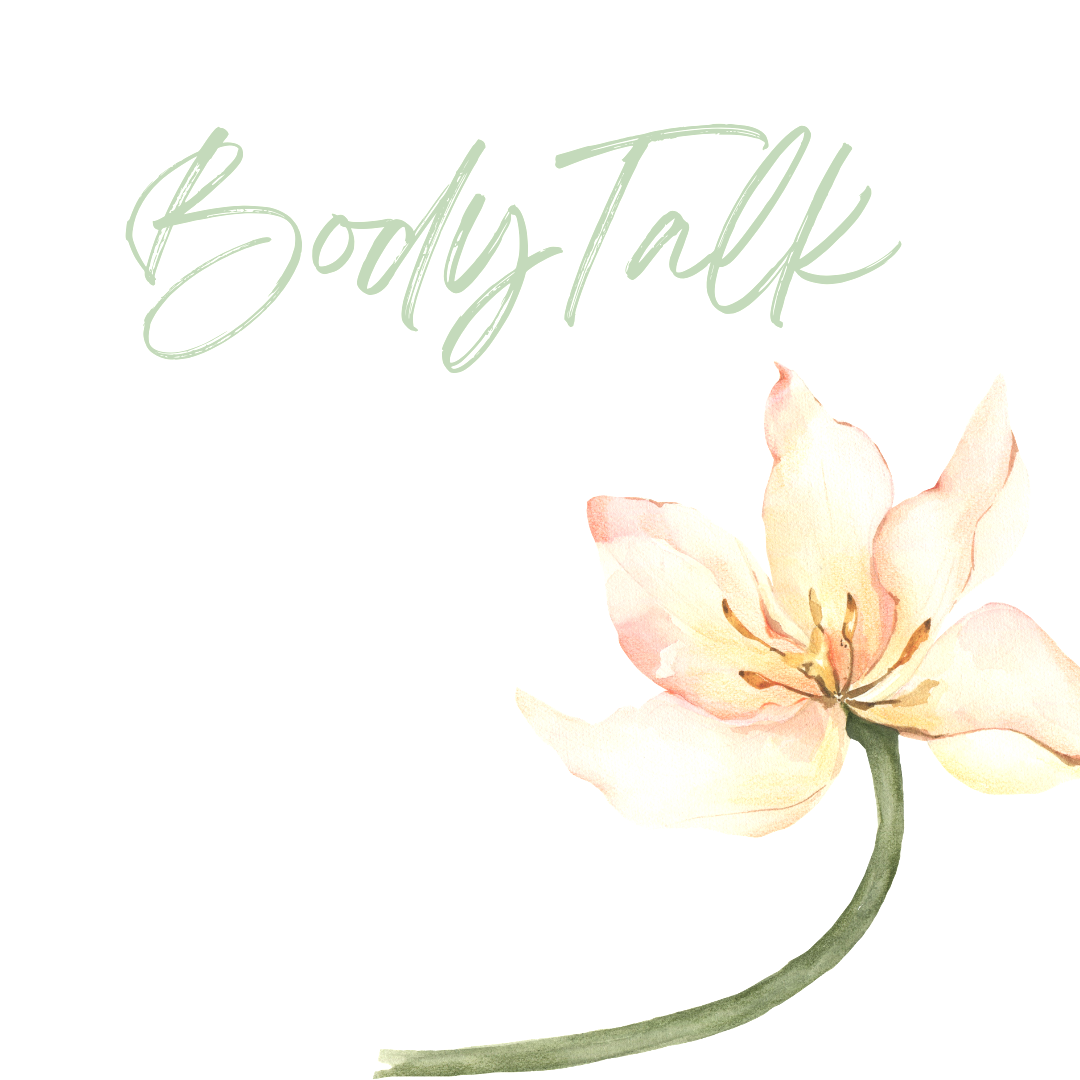 picture of orange flower and the word BodyTalk