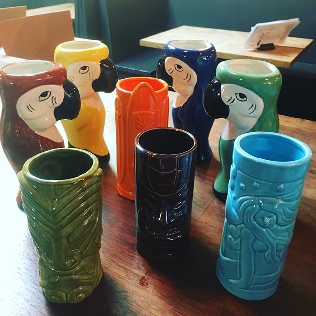 Check out our cute mugs we are rolling out for Tiki week! 😍Don&rsquo;t miss out on the fun! February 4-10th! 👌🏼