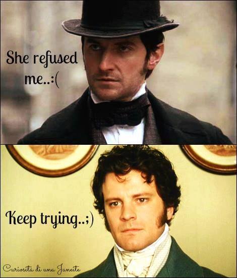The BBC's Mr. Thornton and Mr. Darcy