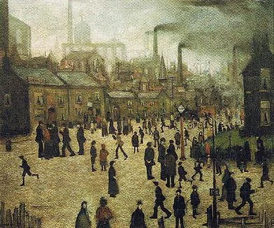 A Manufacturing Town (1922) - L.S. Lowry