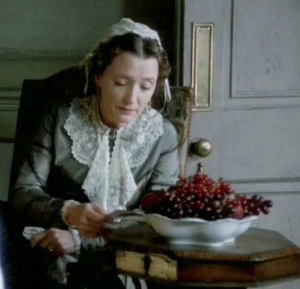 Mrs. Hale receives some of the best fruit money can buy in Milton.