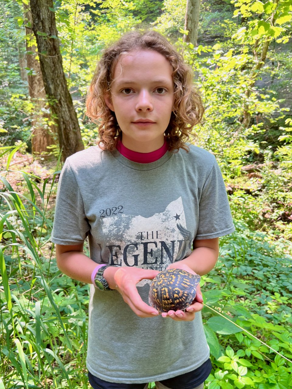 Nora with Turttle
