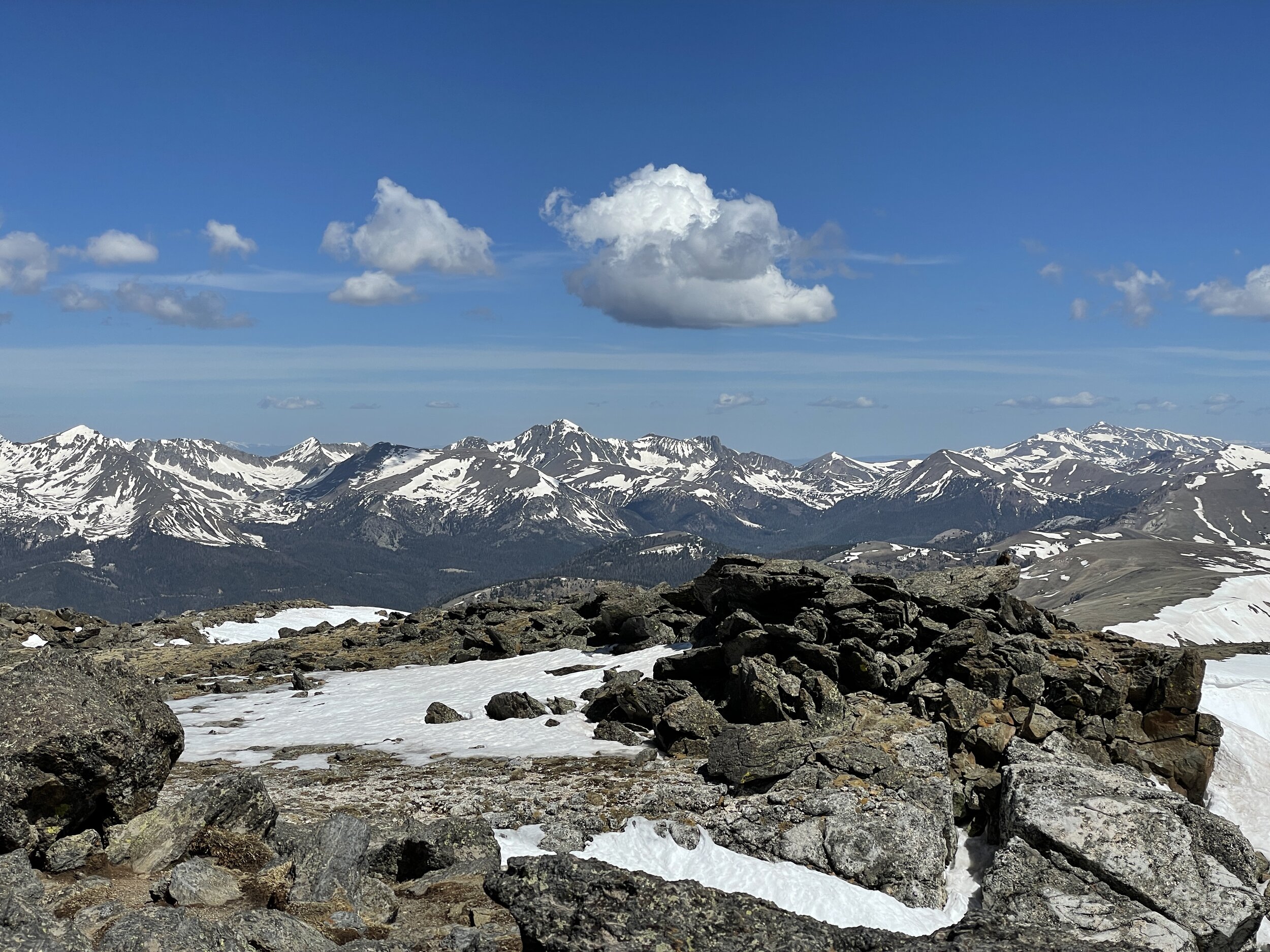 Never Summer Mountains - RMNP