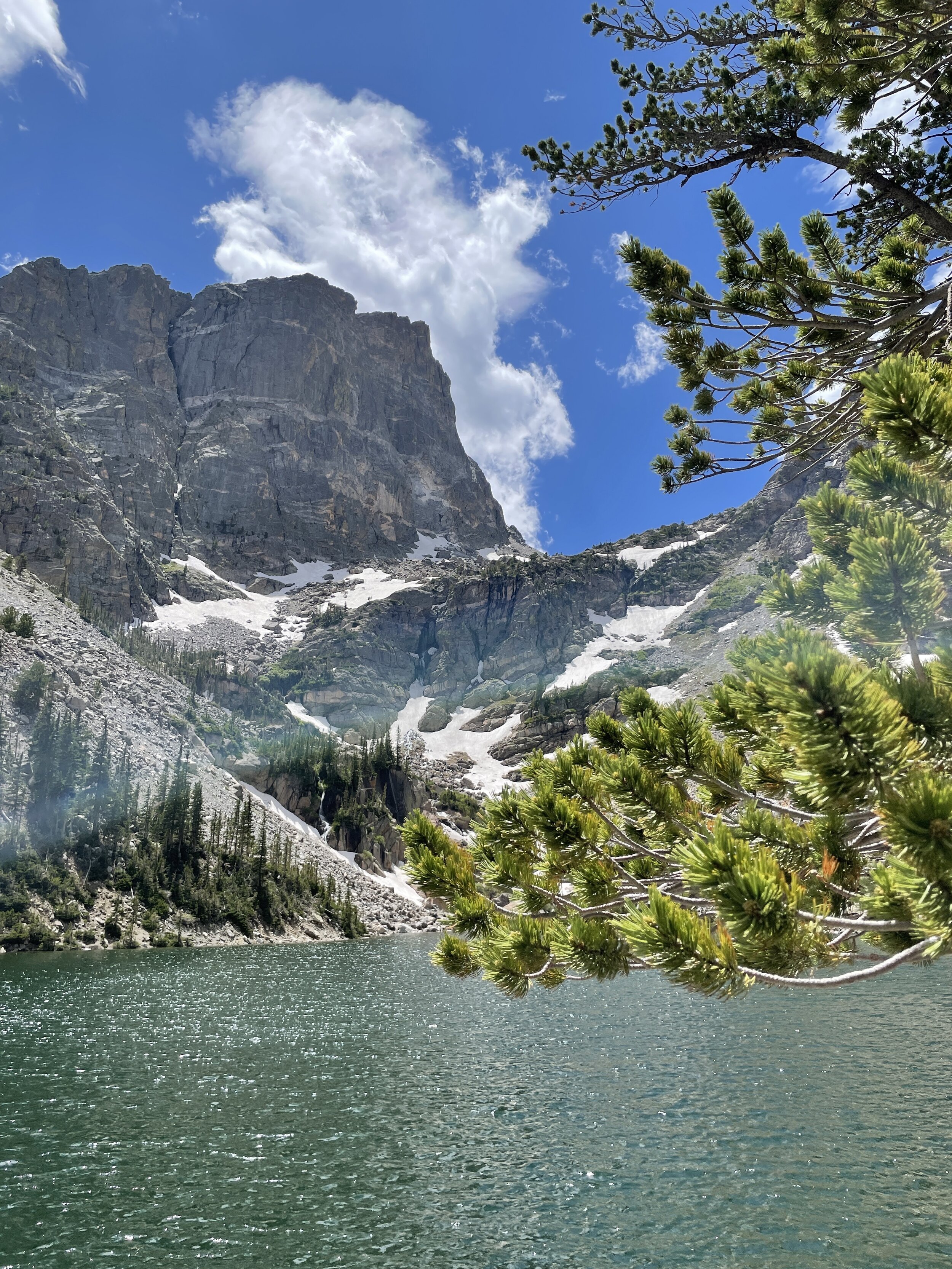 Emerald Lake & Hallett Peak (12,700 ft) - RMNP