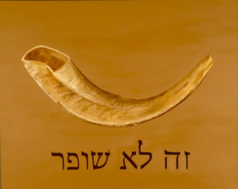 Homage to Magritte: This is not a Shofar