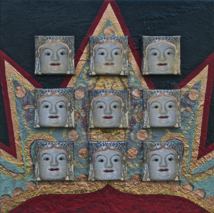 One Foot, WPW, Orlando Gallery, Tarzana, CA, Honorable Mention for “3 Squared”