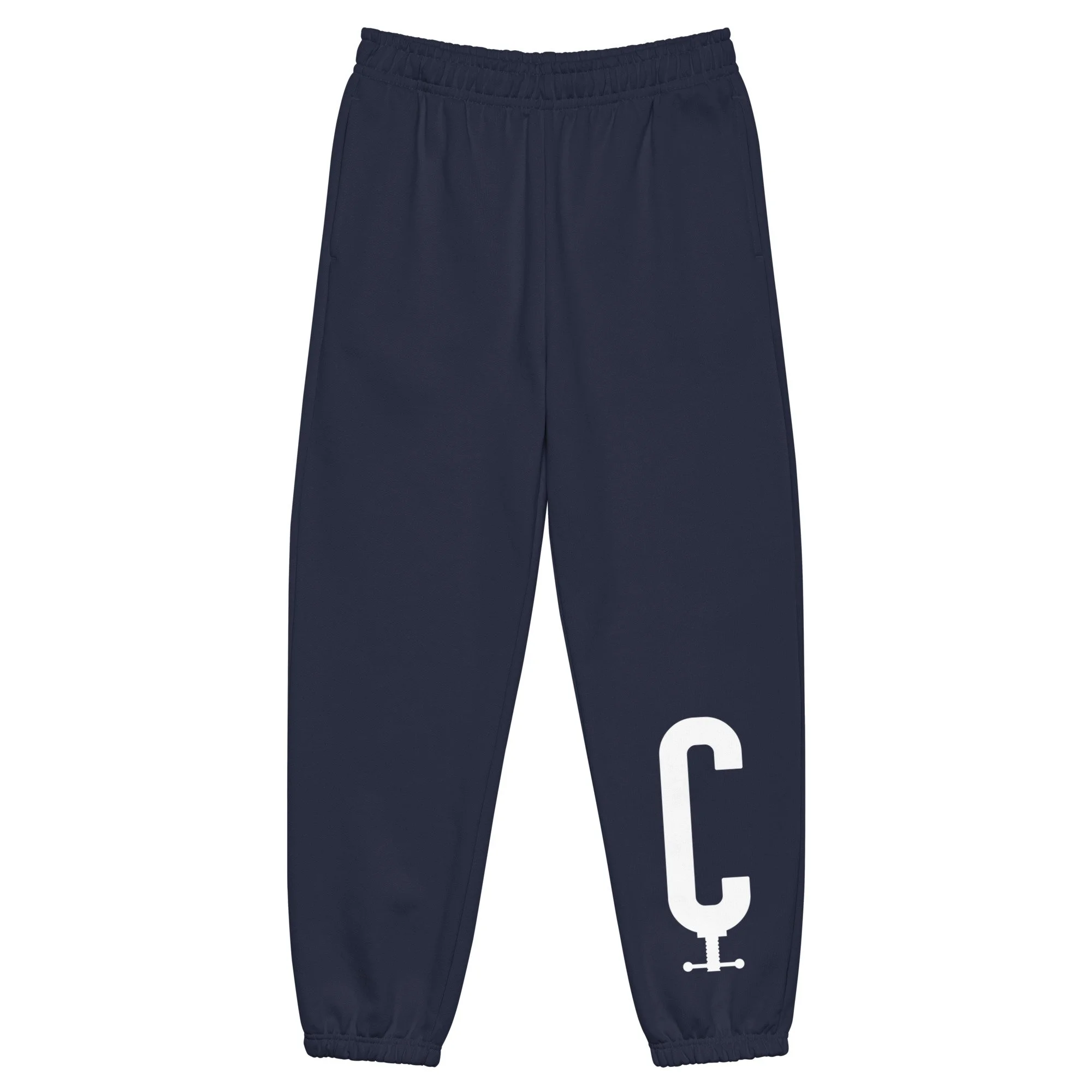 unisex-heavyweight-sweatpants-navy-front-696326f0e71be.jpg