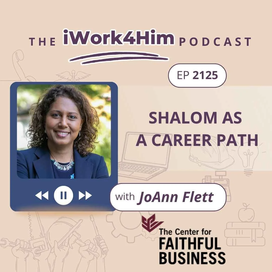 Ep 2125: Shalom as a Career Path 