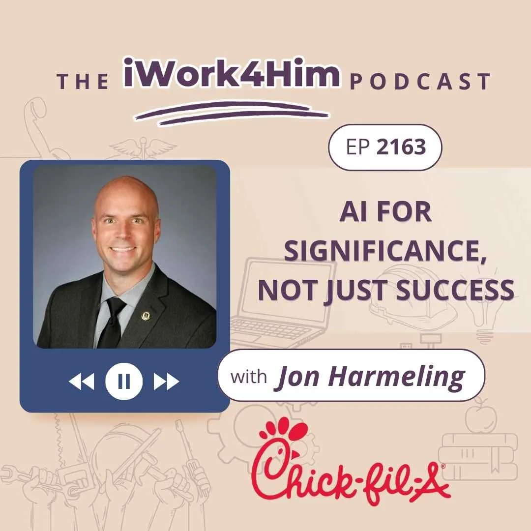 Jon Harmeling on the iWork4Him Podcast