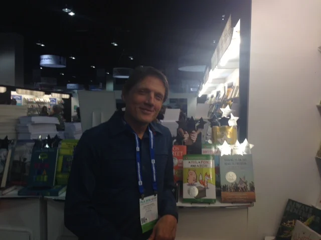 In the Penguin Booth at #PLA2016