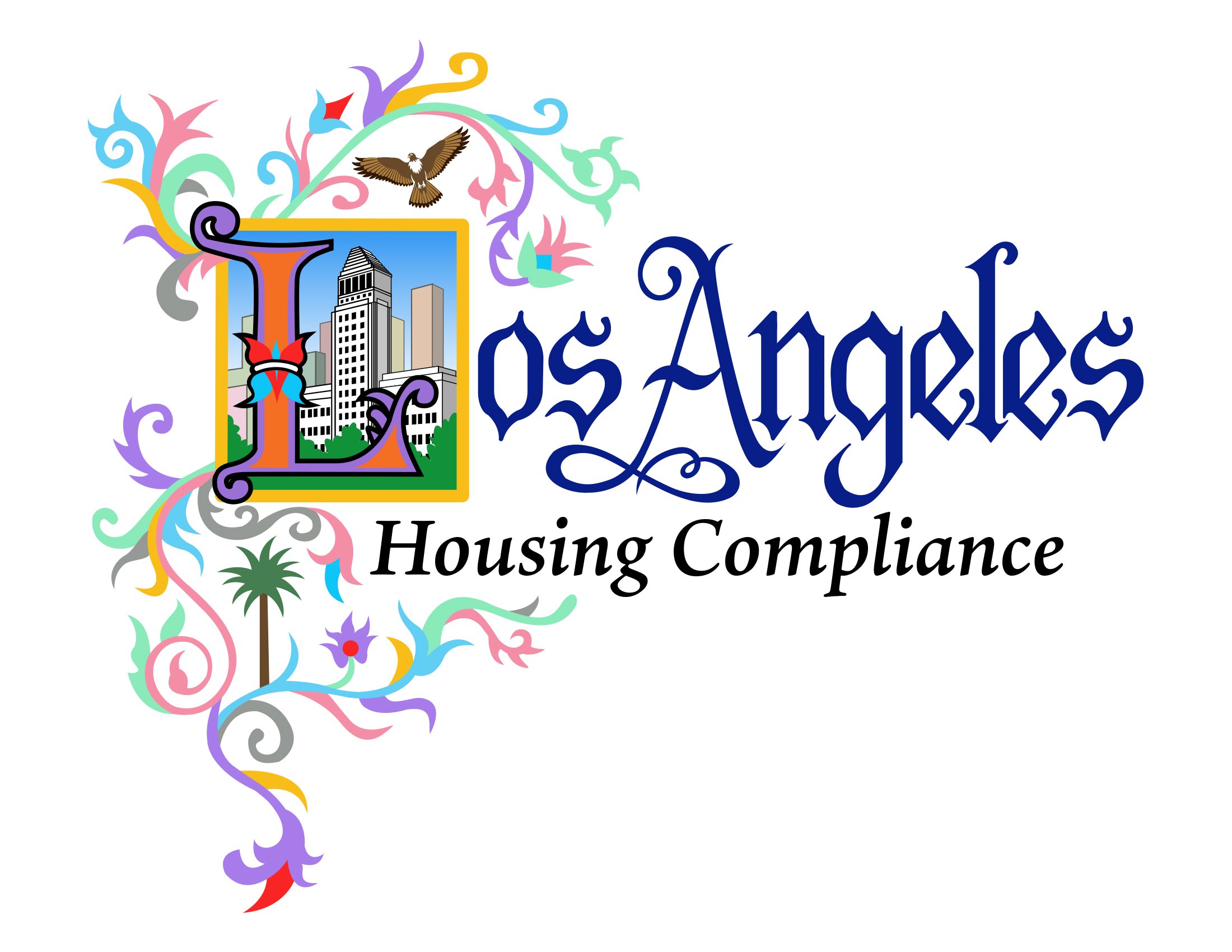 Logotype I created for Los Angeles Housing Compliance