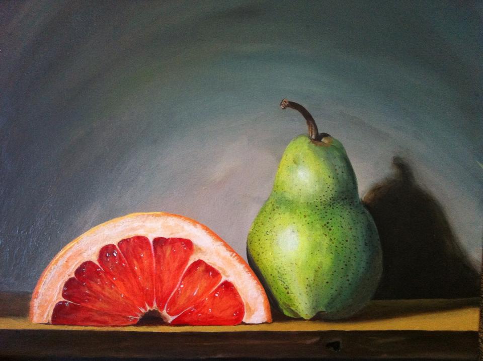 Acrylic paint on canvas