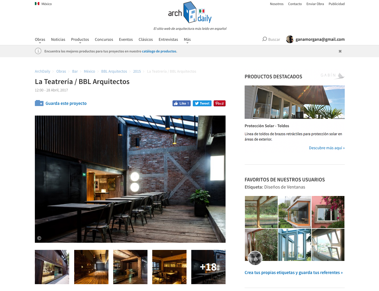 La Teatrería en Archdaily
