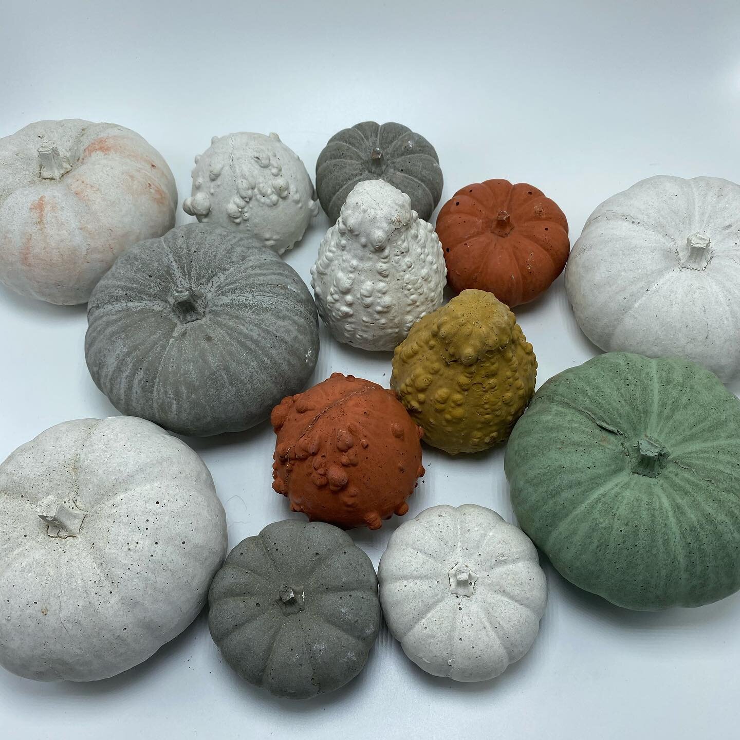 &ldquo;Warehouse&rdquo; blowout sale! I have these concrete pumpkins and gourds from last season that I&rsquo;m discounting on my Etsy to make room for some awesome stuff that I&rsquo;m working on. Get &lsquo;em while they&rsquo;re hot! Concrete plan
