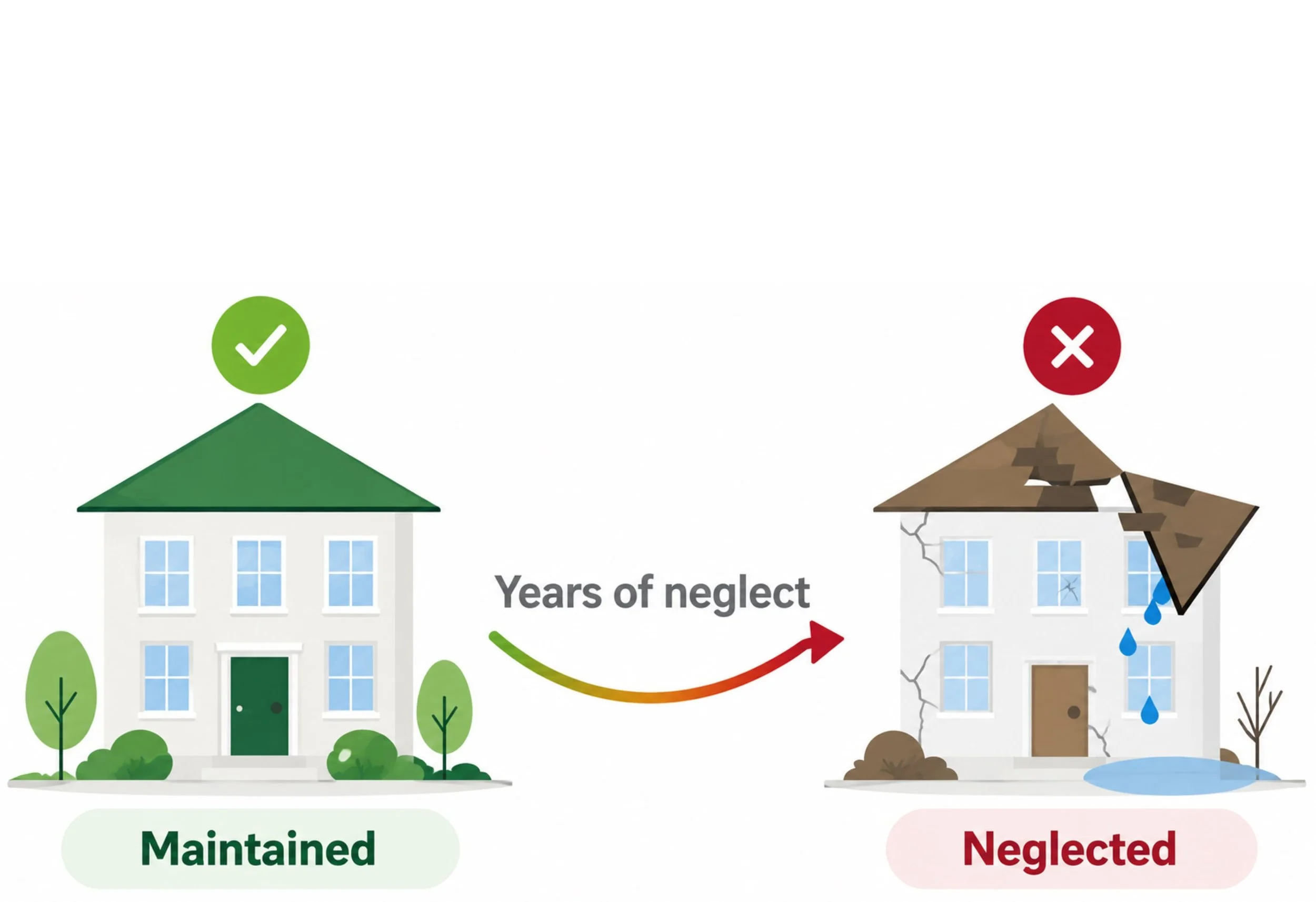 Technical Debt is like a leaky roof