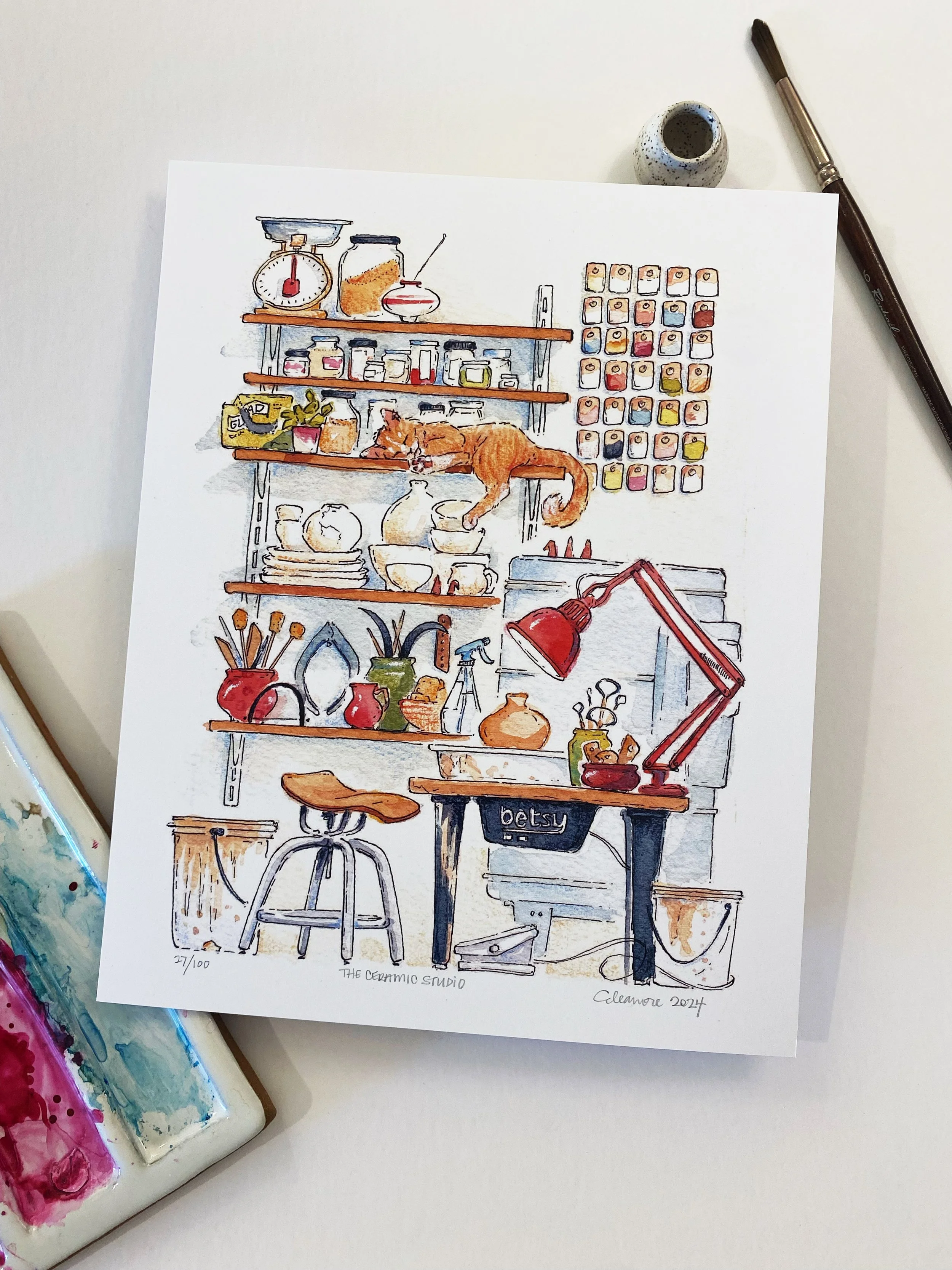Eleanore Lubbers - Illustration - Ceramics Studio 4.jpeg