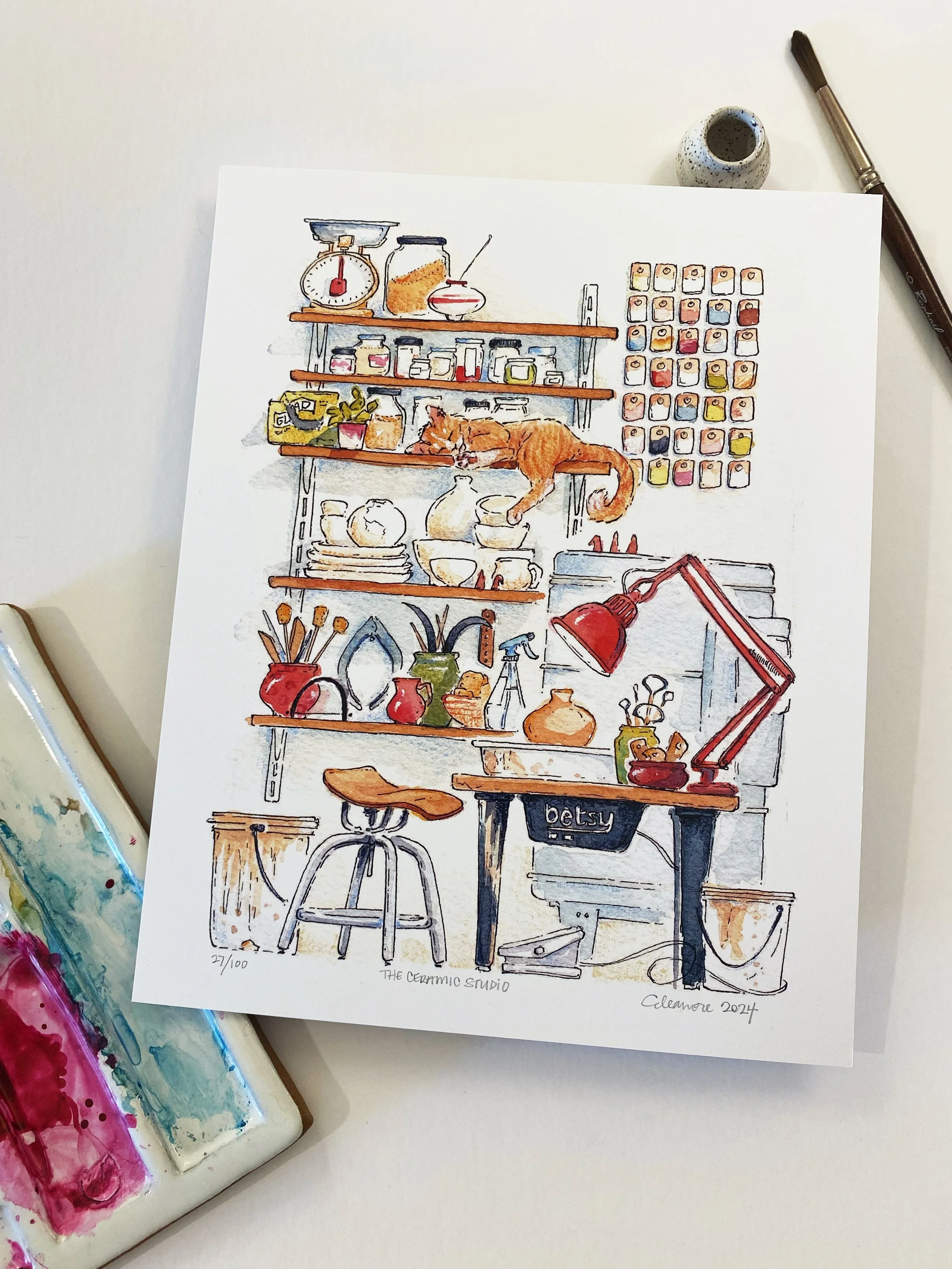 Eleanore Lubbers - Illustration - Ceramics Studio 6.jpeg