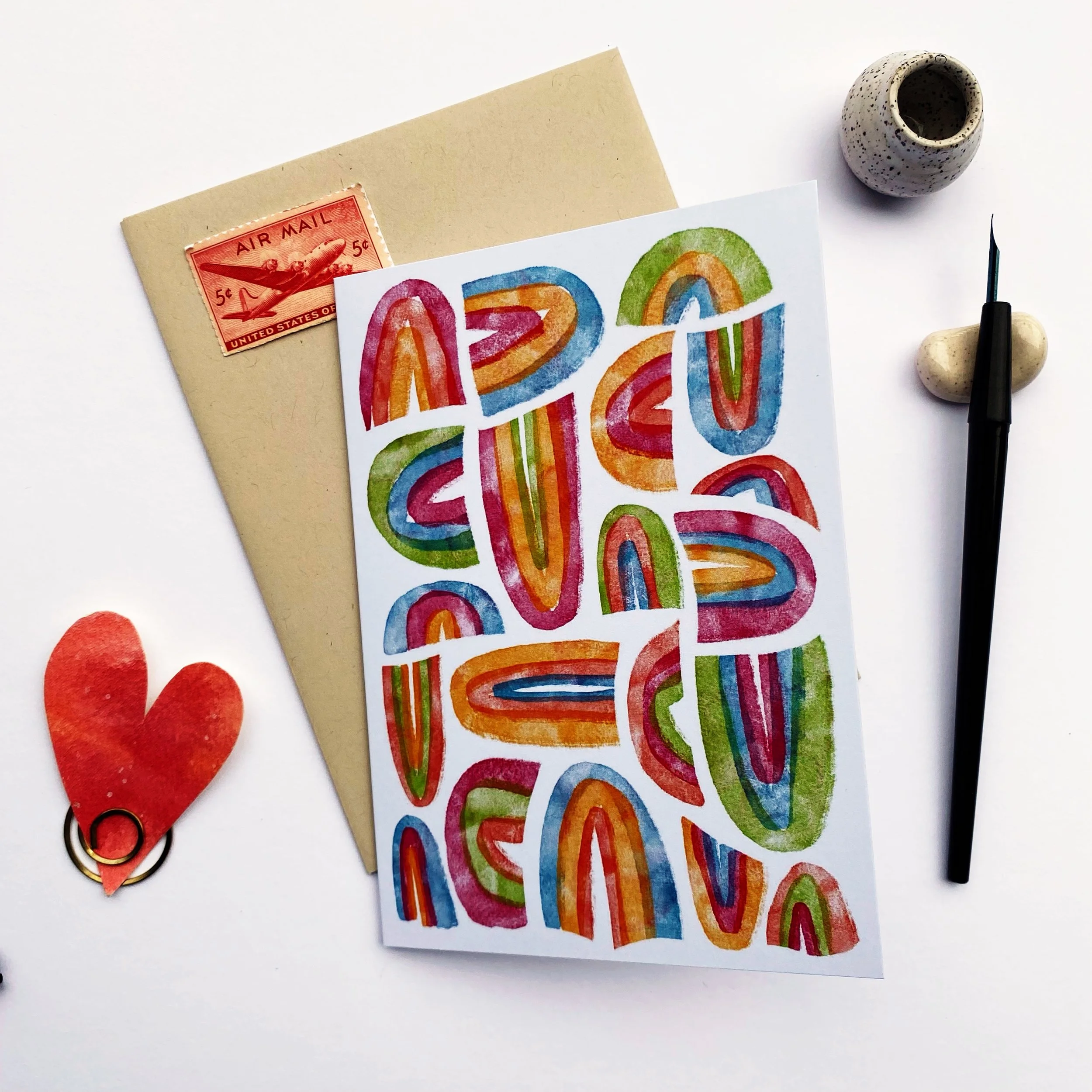 Eleanore Lubbers Watercolor Rainbow Greeting Card 1.jpeg