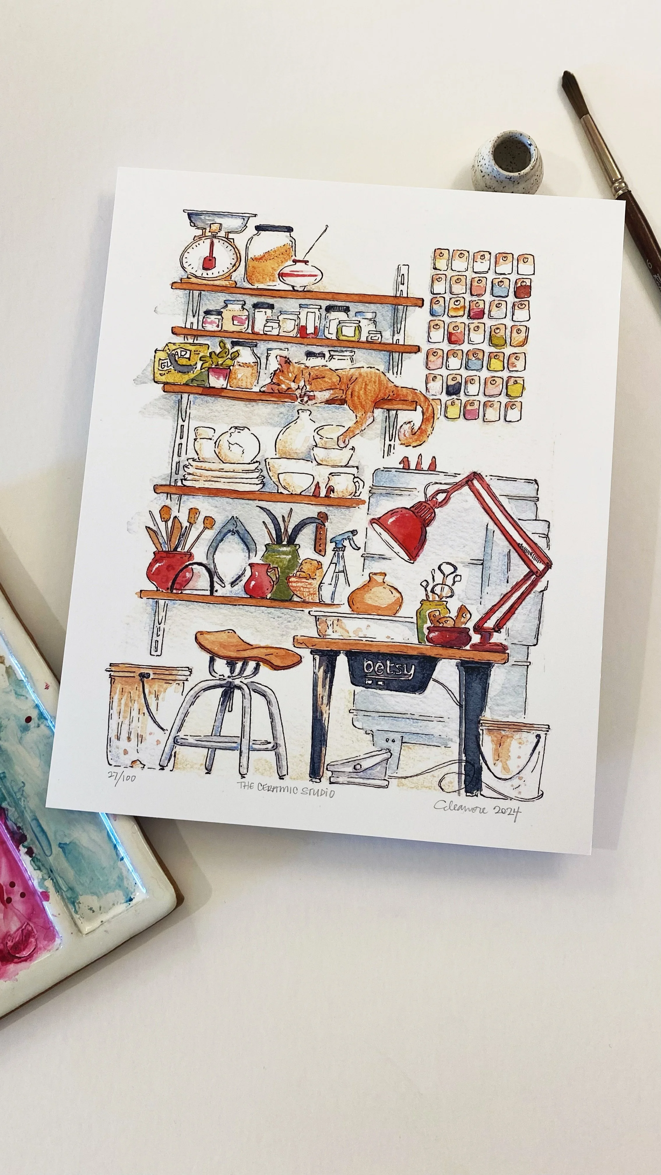 Eleanore Lubbers - Illustration - Ceramics Studio 1.jpeg