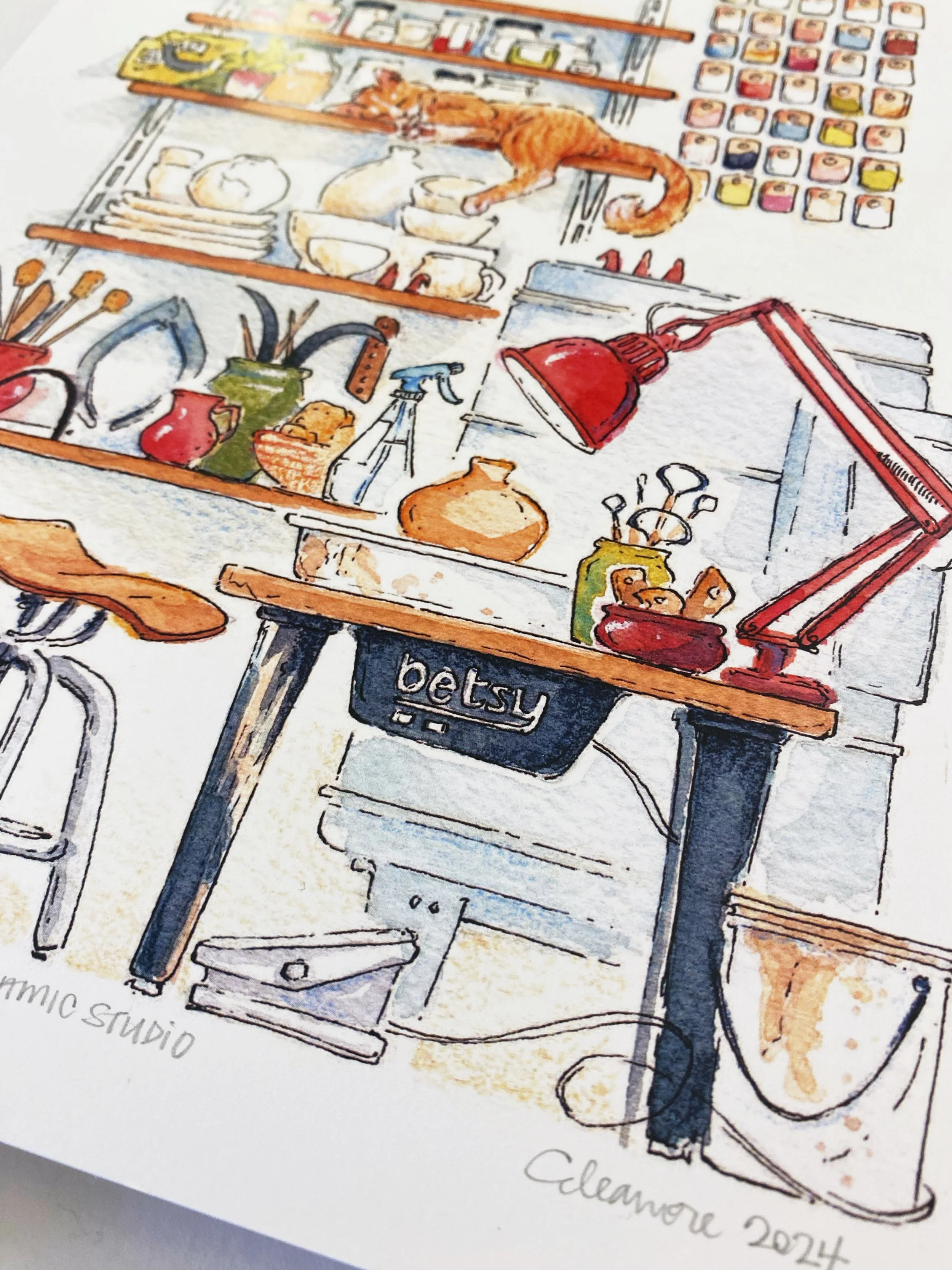 Eleanore Lubbers - Illustration - Ceramics Studio 7.jpeg
