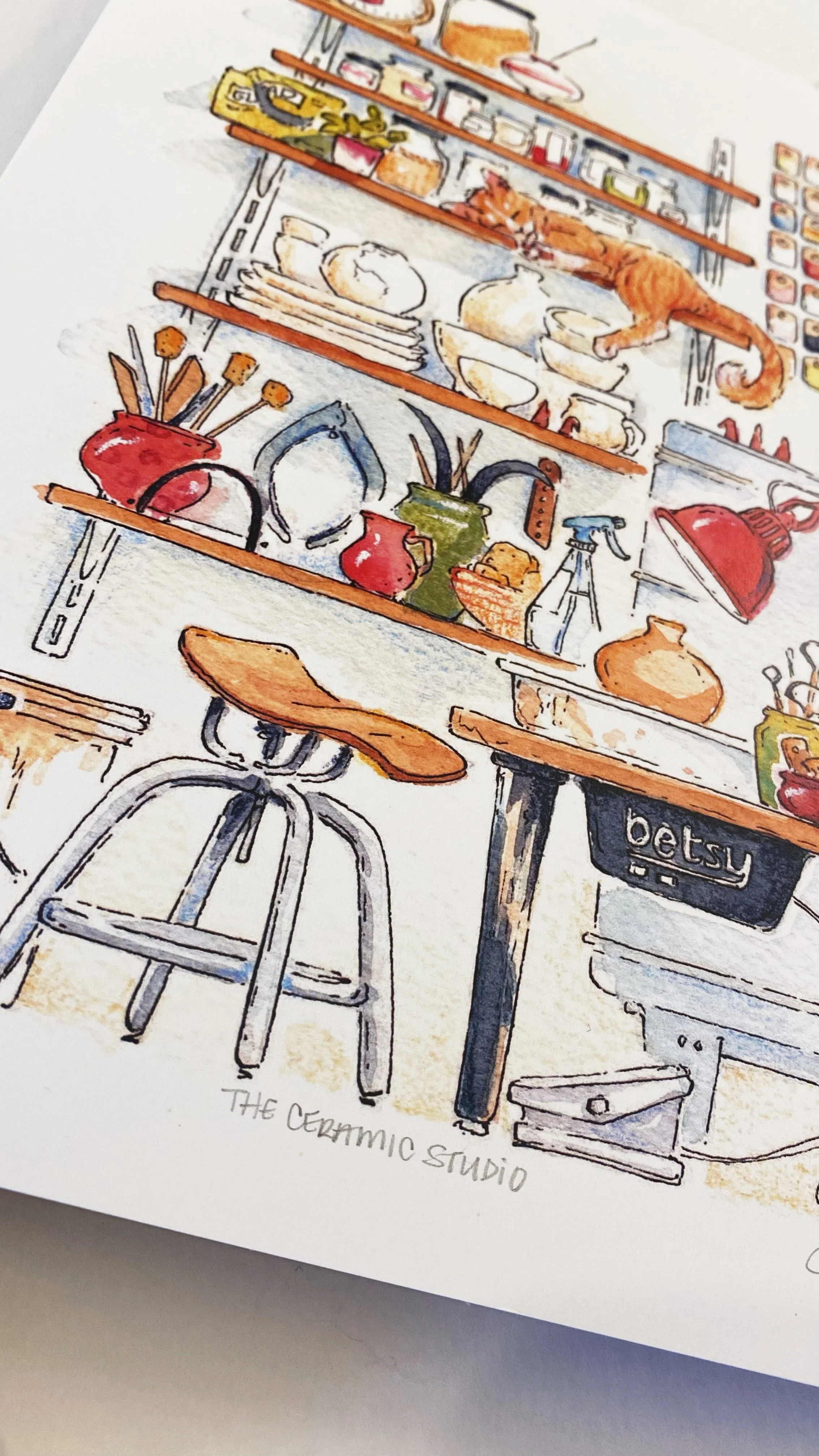 Eleanore Lubbers - Illustration - Ceramics Studio 2.jpeg