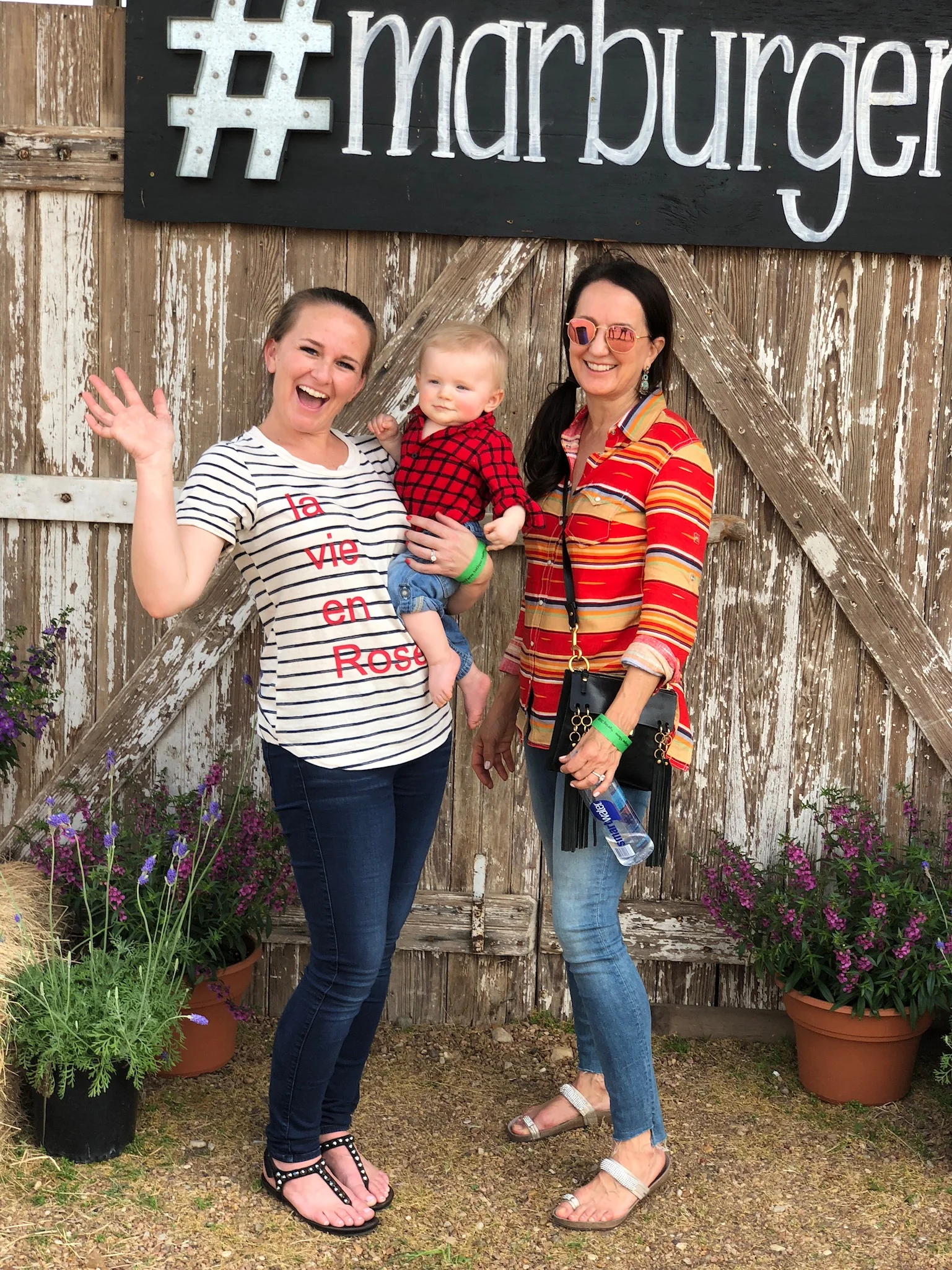 Lexi and I had a little extra help this year from my delightful grandson, Hudson.