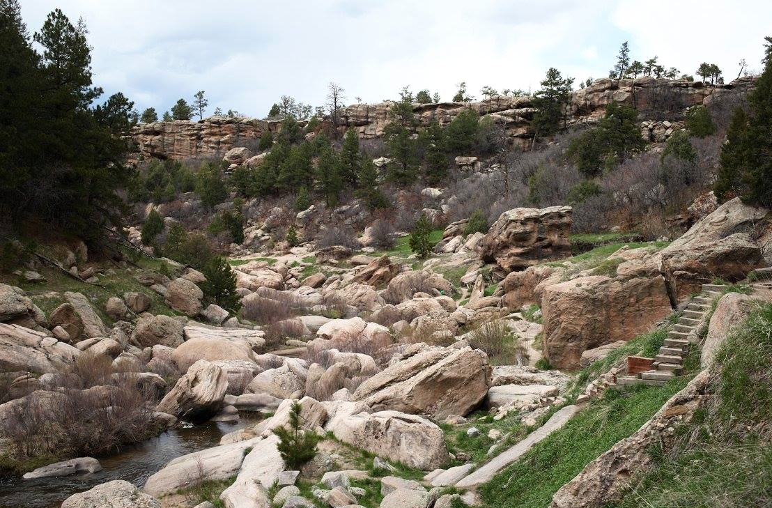 Castlewood Canyon is pretty rad. Here is a look.