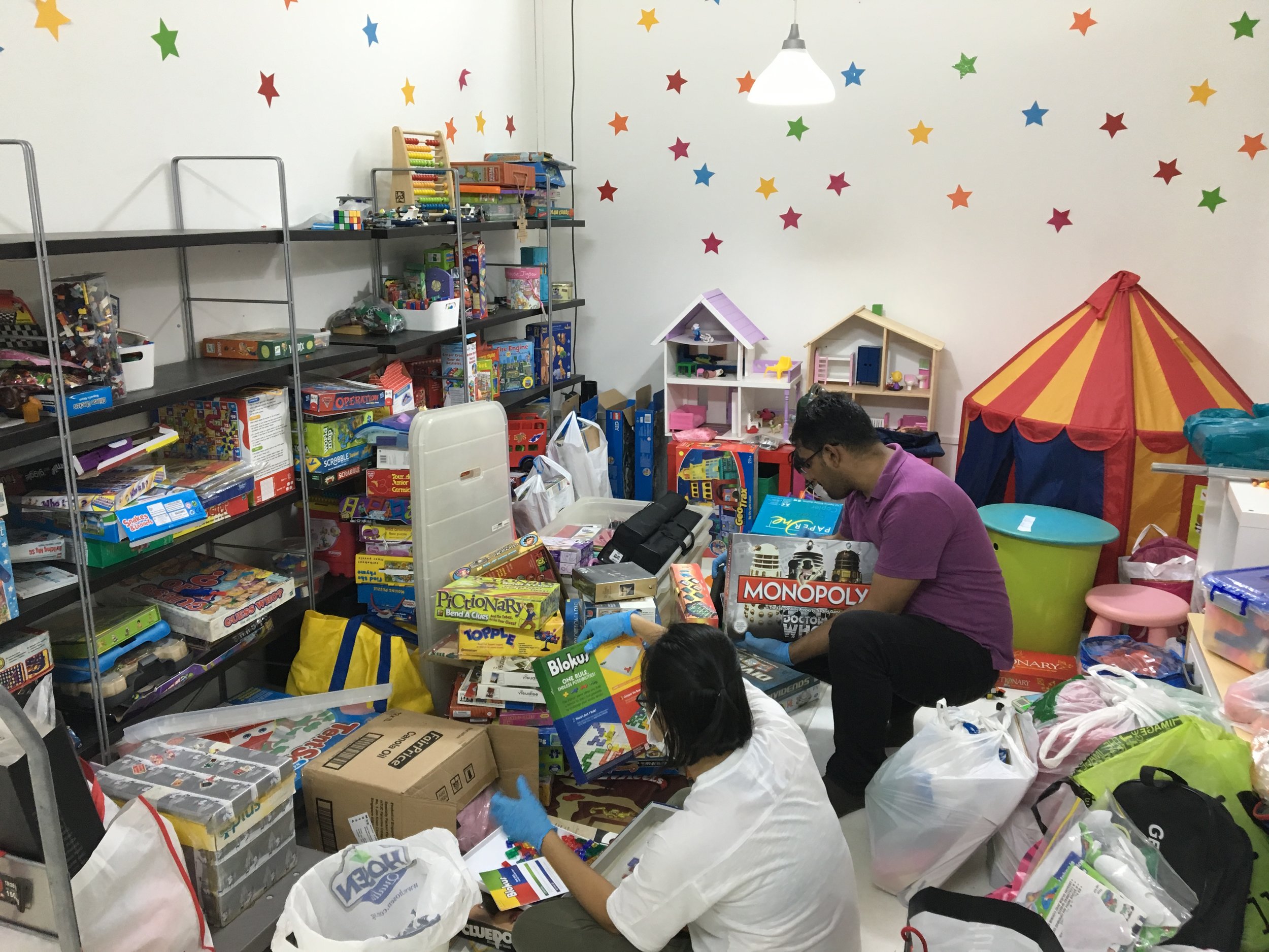 Snowed under in our #BeyondAwesome play area!