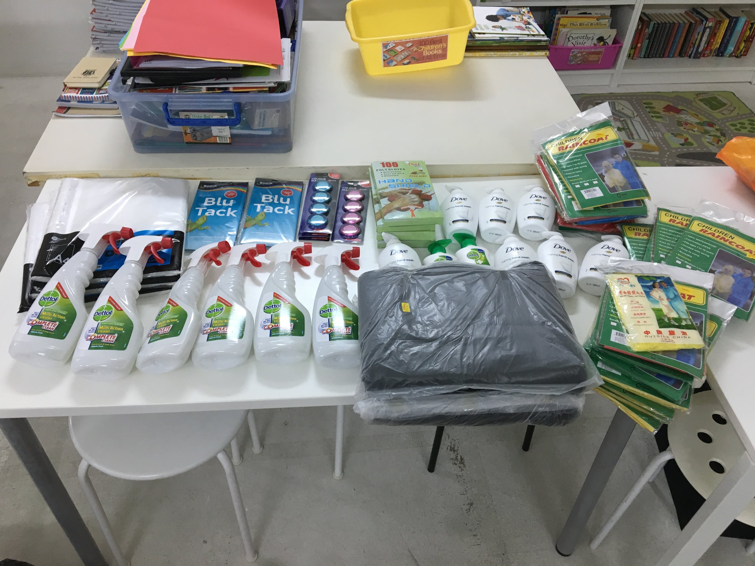 We were visited by a PSLE student, Alex, and his mother who dropped by with some awesome donations-in-kind that he had collected as part of his scouts program. 