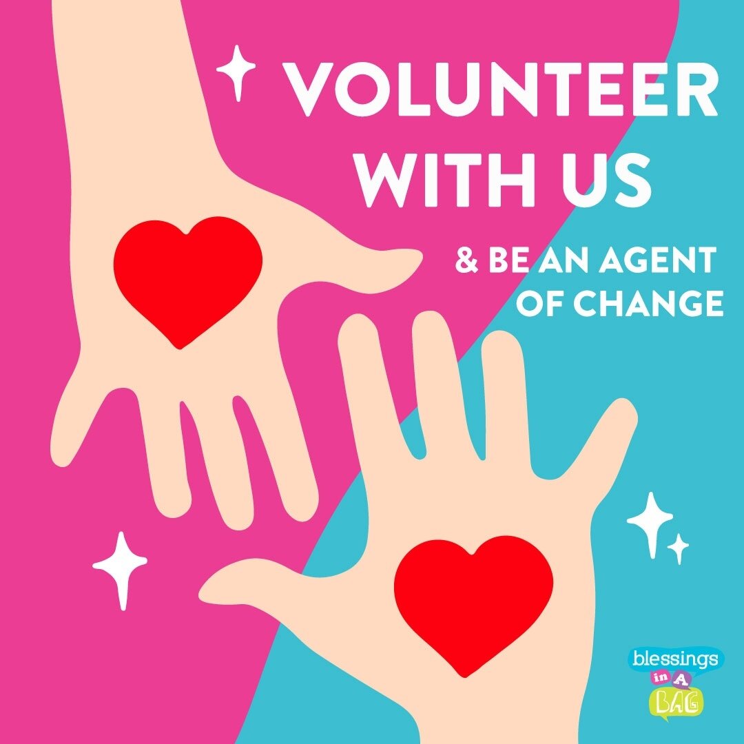 We're looking for #WorldChangeAgents! Are you interested to volunteer with us on an ad-hoc basis? Come join our Blessings in a Bag family as a volunteer and be part of creating a safe space for our kids. 💙❤️⁠
⁠
Psst, side effects of a volunteer may 